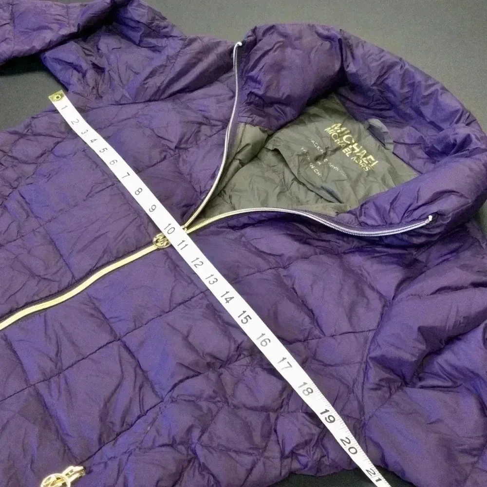 Women's Michael Kors‎ packable Purple Jacket Size M
